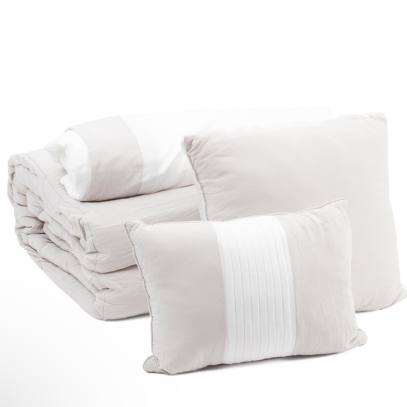 🎉LAST CHANCE🎉 DREAM STORIES 10Pc Extra Soft Solid Comforter Set - Picture 4 of 10